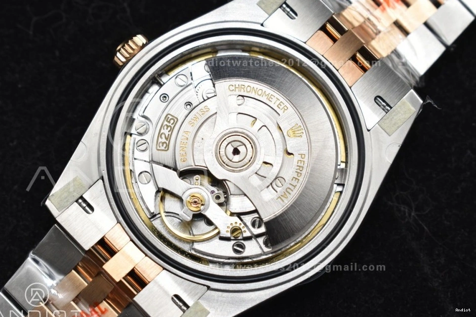 1:1 Best 904L SS Dial Stick Bracelet VR3235 on Steel Clean Edition Brown 41 DateJust RG 126333 Jubilee 0409